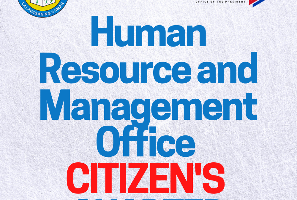 HRMO – Citizen’s Charter